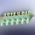 Father's Day Key Hanger image