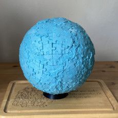Picture of print of The Earth Puzzle