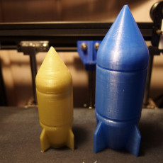 Picture of print of Screw Top Bomb and Rocket Containers
