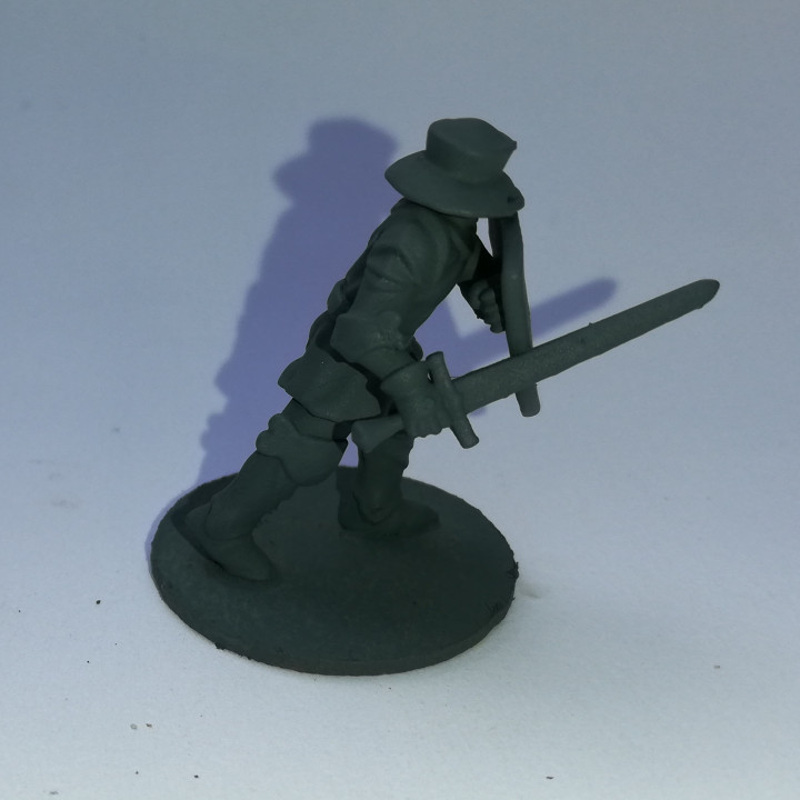 $2.99Foot Knight Miniature with shield and sword (28mm)