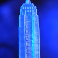 Picture of print of Empire State Building - New York City