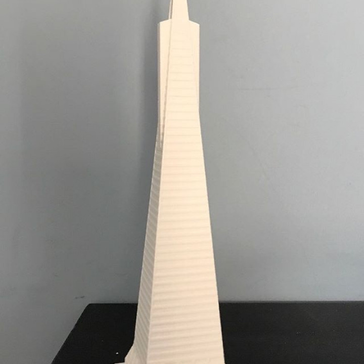 3D Printed Transamerica Pyramid Model 