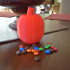 Apple Shaped Candy Dispenser image