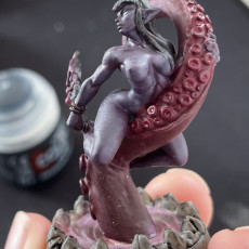 Picture of print of Zixrya - Beauty of the Depths (Fantasy Pin-Up)