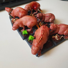 Picture of print of Monstrous Mole-Rat Tabletop Miniatures Bundle