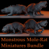Monstrous Mole-Rat Tabletop Miniatures Bundle image