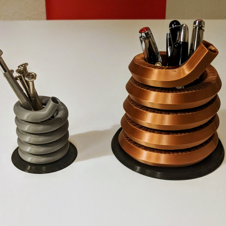 Pen or Tool Stand / Spring Design