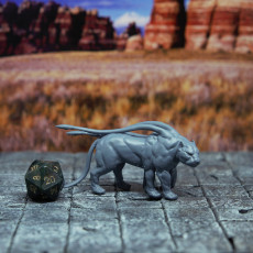 Picture of print of Displaced Beast - Tabletop Miniature