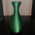 Textured Twist Vase print image