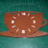 Coffee Time Kitchen Clock image