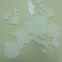 3D4KIDS exercise: 3D map of European countries image