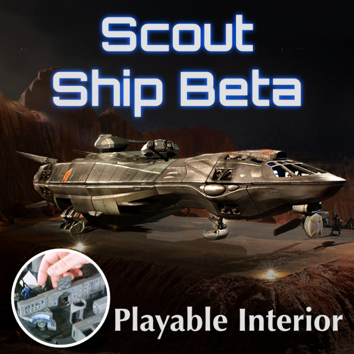 Scout Ship Beta's Cover