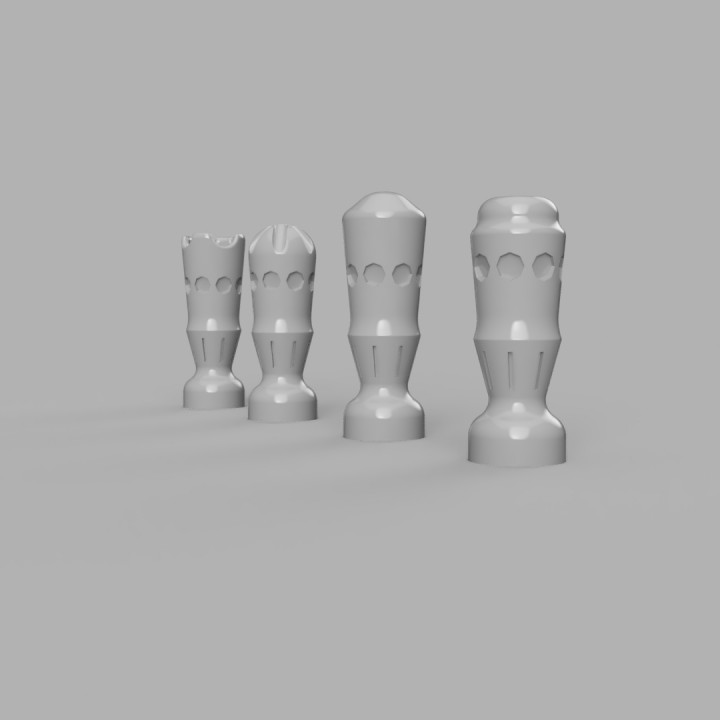 3d Printable Kings And Queens By Michael Kuchner