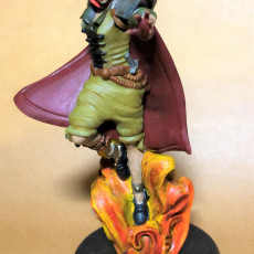 Picture of print of Human Female Sorceress (32mm scale miniature) This print has been uploaded by Denise Walker