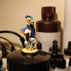 Picture of print of Human Female Sorceress (32mm scale miniature) This print has been uploaded by Vlad