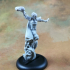 Human Female Sorceress (32mm scale miniature) image