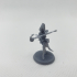 Human Female Wizard (32mm scale miniature) print image