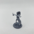 Human Female Wizard (32mm scale miniature) print image