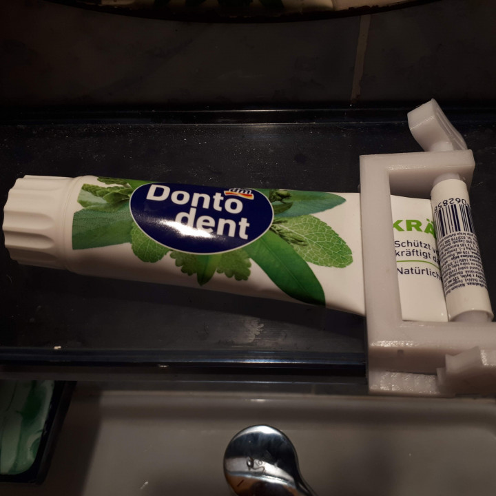Toothpaste roller