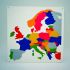 Simplified Map of Europe image