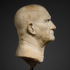 Marble bust of a man image