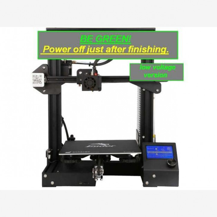 Automatic Power Off after print V2 - low voltage version