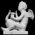 Cupid Playing the Lyre image