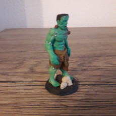 Picture of print of Frankenstein's Monster This print has been uploaded by Alfons
