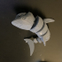 Articulated Shark print image