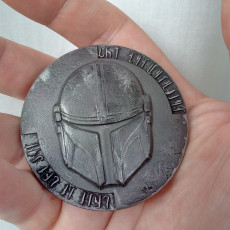 Picture of print of The Mandalorian Coin