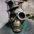 Steam Skull print image