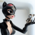 Catwoman, in style, as in stylised! A fan work with love! print image