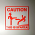 This is Sparta! Sign image