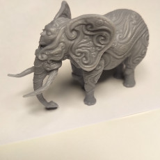 Picture of print of Ornate Elephant