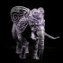 Ornate Elephant print image
