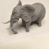 Ornate Elephant print image