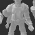 Ogryn squad - Sci Fi wargame figures image