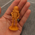 astronaut miniature tabletop game piece image