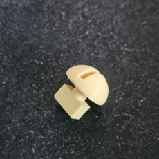 Picture of print of Whirlpool Dishwasher Kick Plate Trim Retainer - improved version for strength.