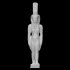Faience figurine of Isis (?) image