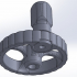 Crank Extruder Knob Creality Ender 3 / Ender 3 Pro / Cr-10 image