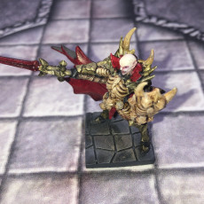 Picture of print of Drakenmir the Bonelord - Soulless/Vampire Necromancer Hero