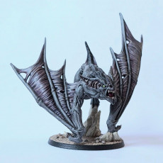Picture of print of Drakenmir on Bloodhunter - Soulless/Vampire Hero on Dire Bat