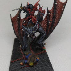 Picture of print of Bonelord Drakenmir on Bloodhunter Dire Bat -Heroic Cavalry (Soulless Vampires)