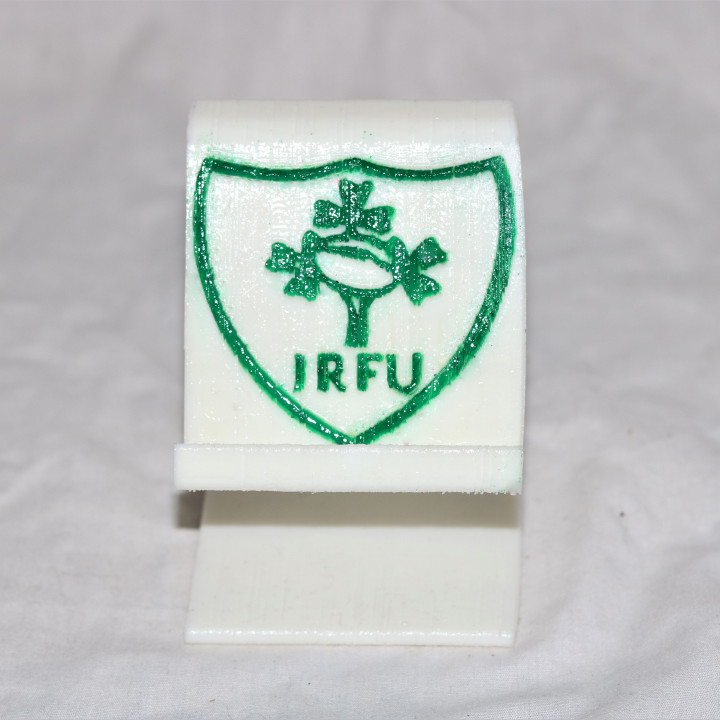 Irish rugby phone stand
