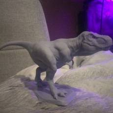 Picture of print of Tyrannosaurus Rex statue This print has been uploaded by Hades