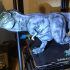 Tyrannosaurus Rex statue print image