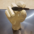 Low-poly hand image
