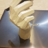 Low-poly hand image