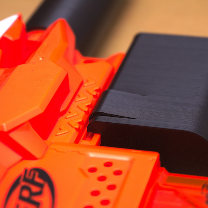 NERF Front grip with Sipik SK-68 holder